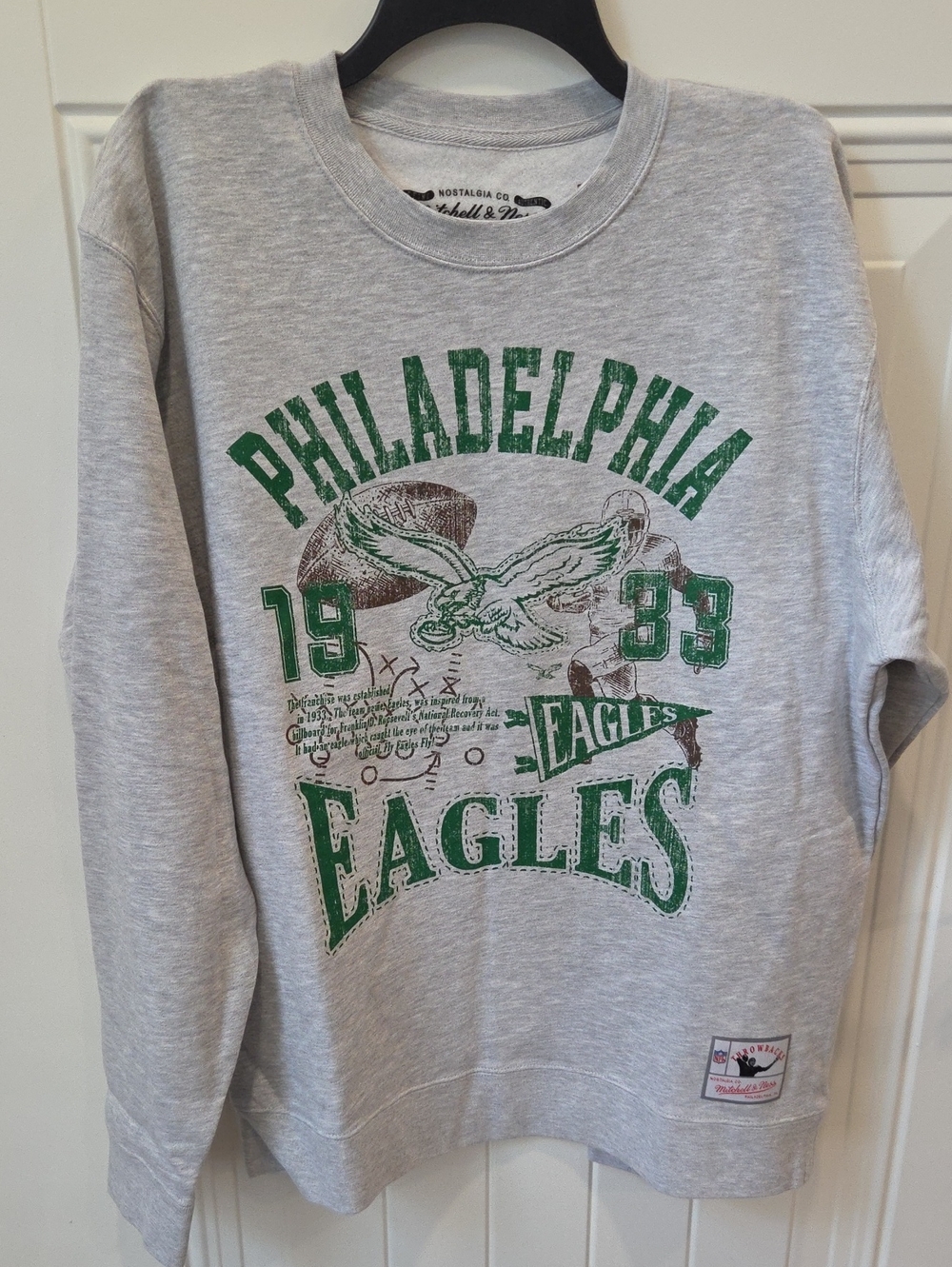 Mitchell & Ness Philadelphia Eagles Sweatshirt